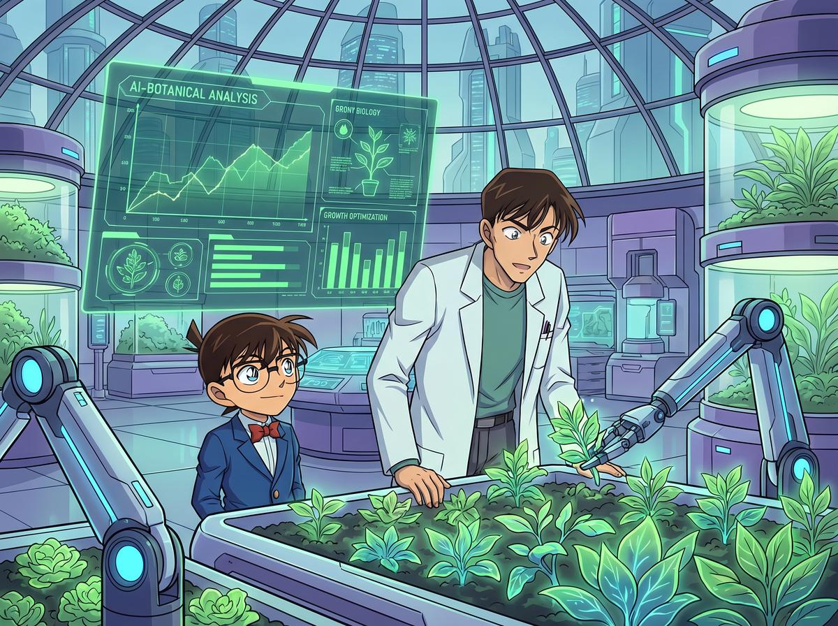 无限臀山AI植物视频技术