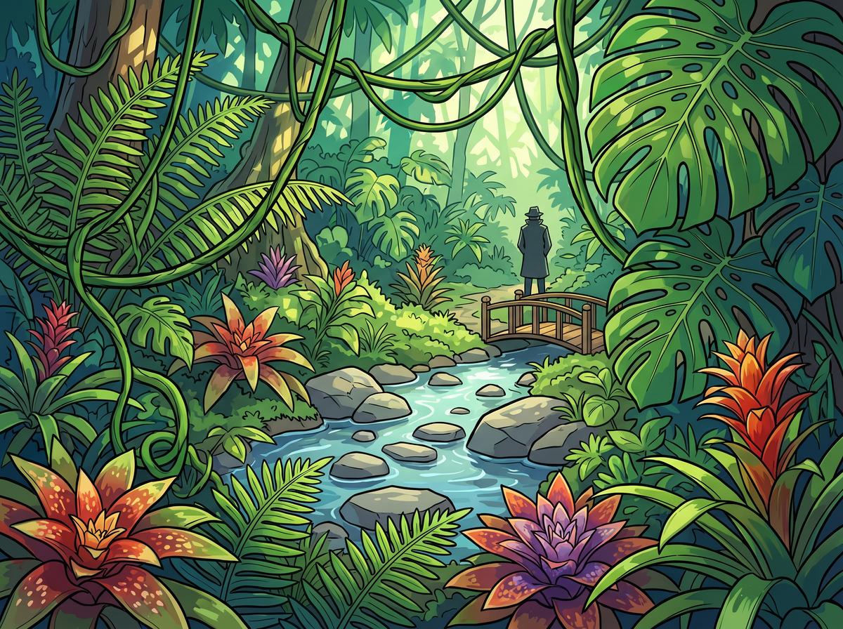 无限臀山植物视频-热带雨林探秘视频